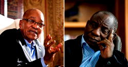 <strong>S.Africa’s Zuma launches bid to prosecute Ramaphosa</strong>