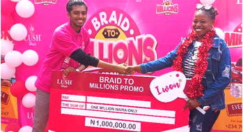 First millionaire emerges in Lush Hair ‘Braid to Millions’ promo