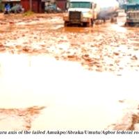 Federal roads fall apart in S-South