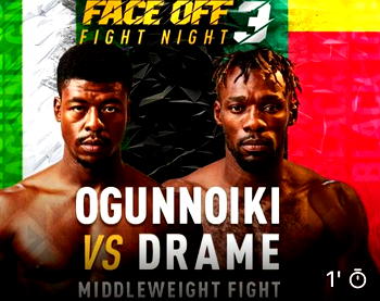 Entertainment meets sport at Face-off fight Night 3