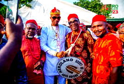 2023: Igbos in Lagos confer Chieftaincy title on PDP Candidate, Segun Adewale
