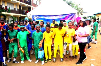 Dancing: BGCCI demonstrates how girls can have fun while engaging in exercises