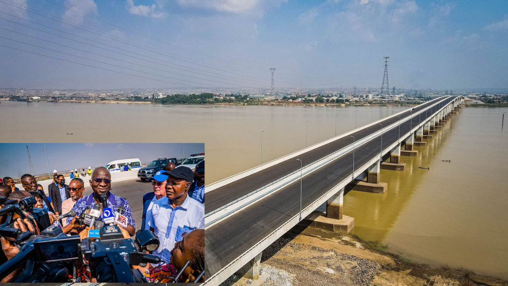 Photos: Second Niger Bridge opens to vehicular movements