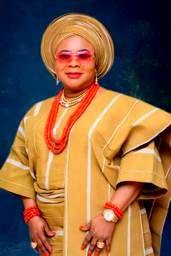 Olori Janet celebrates birthday with 2 majestic photos