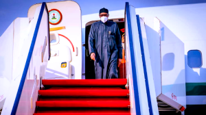 image 196 Buhari returns from US-Africa leaders summit