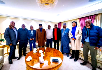 Photos: Tinubu meets Gbajabiamila, El-Rufai, Fayemi, others in London