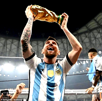 Lionel Messi breaks record for most-liked Instagram post in history