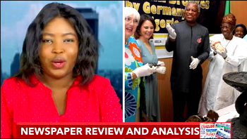 Today in the News: Germany returns 22 Benin Bronze artefacts to Nigeria