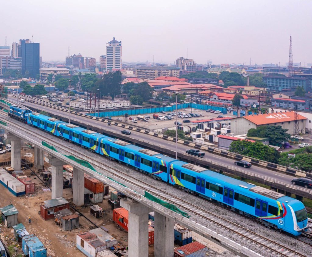 Just In Lagos Rail Mass Transit Marina Mile 2 Blue Line Ready