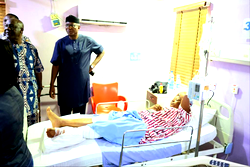Omo-Agege visits survivors, families of victims of Delta’s boat accident