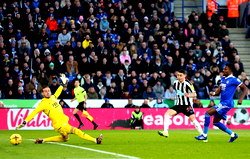 EPL: Newcastle breeze past Leicester 3-0 to go second