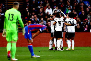 Fulham down nine-man Crystal Palace 3-0