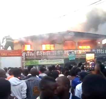 Fire guts 10 houses on Boxing Day as Lagos records highest fire emergencies