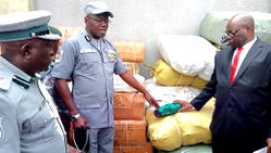 Customs intercepts 73 trucks of foreign rice, other contrabands worth N4.9bn in Ogun