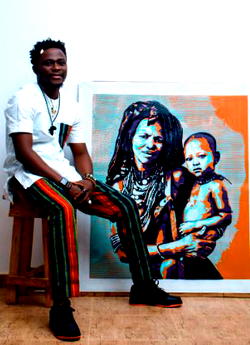 Meet Nigeria first Visual Lino printmaker – Tosin Oyeniyi