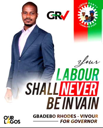 A New Dawn beckons:LP Candidate Gbadebo Rhodes-Vivour team rally to restore Lagos’ crown of glory