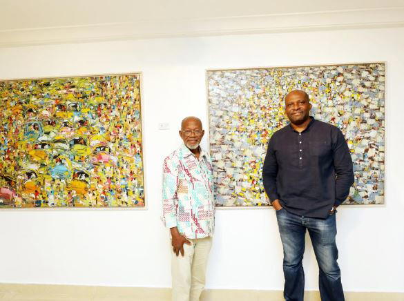 HourGlass Gallery showcases Ablade Glover’s artwork ‘The Passage of Time’