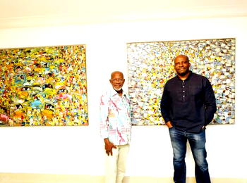 HourGlass Gallery showcases Ablade Glover’s artwork ‘The Passage of Time’