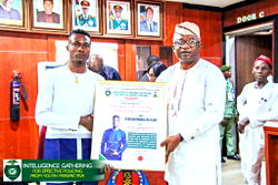 CONYSSA honours Nelson Mudia as security youth ambassador