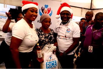 CBOF, RevolutionPlus Property feeds over 300 indigent residents in Ikeja