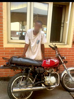 I’ve been into robbery for six months, suspect reveals