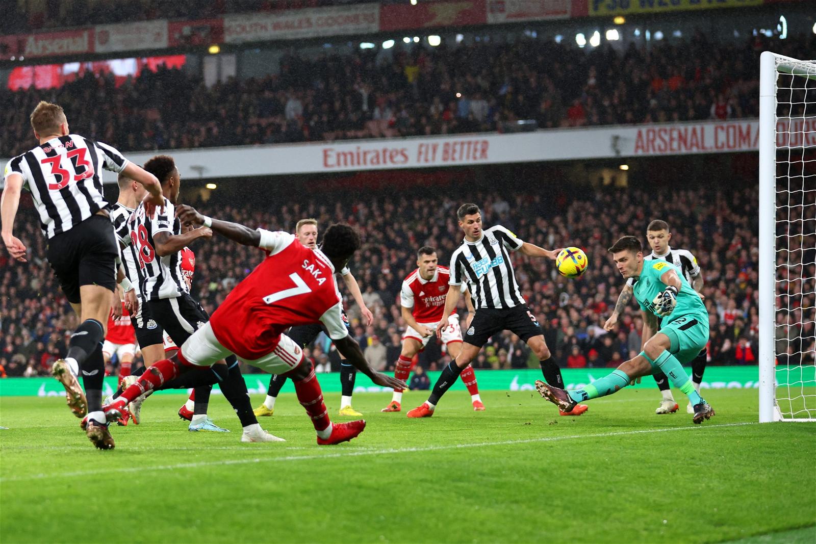 Arsenal drop points against stubborn Newcastle