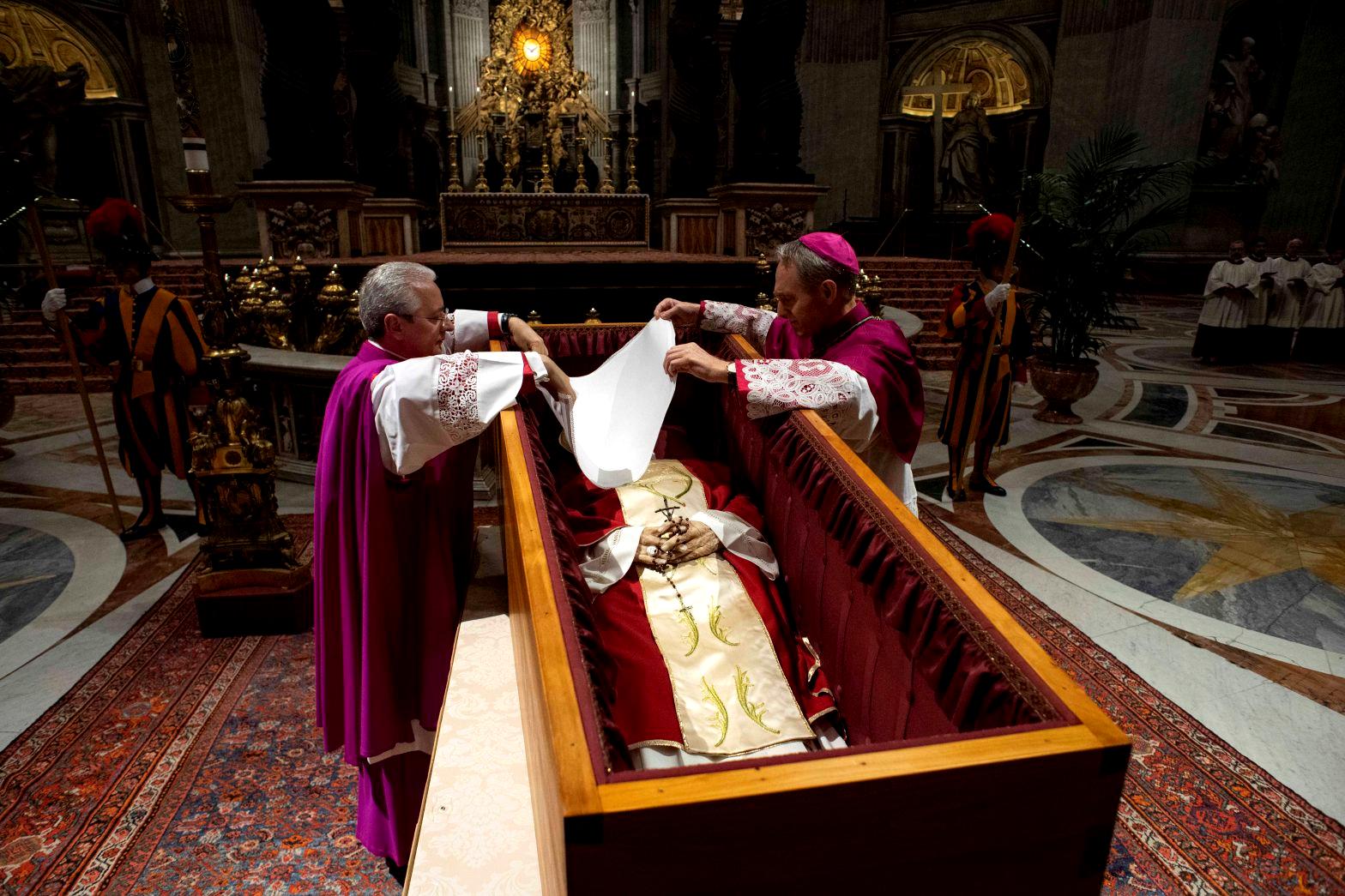Pope Francis Leads Final Farewell To Benedict Before Thousands Vanguard News