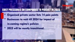 VIDEO: Cost Pressures On Companies To Persist in 2023