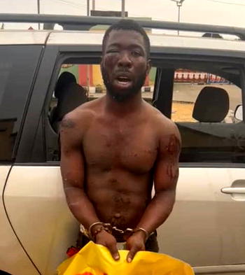 Ebubeagu beats up APGA supporter in Ebonyi for allegedly destroying APC campaign banners
