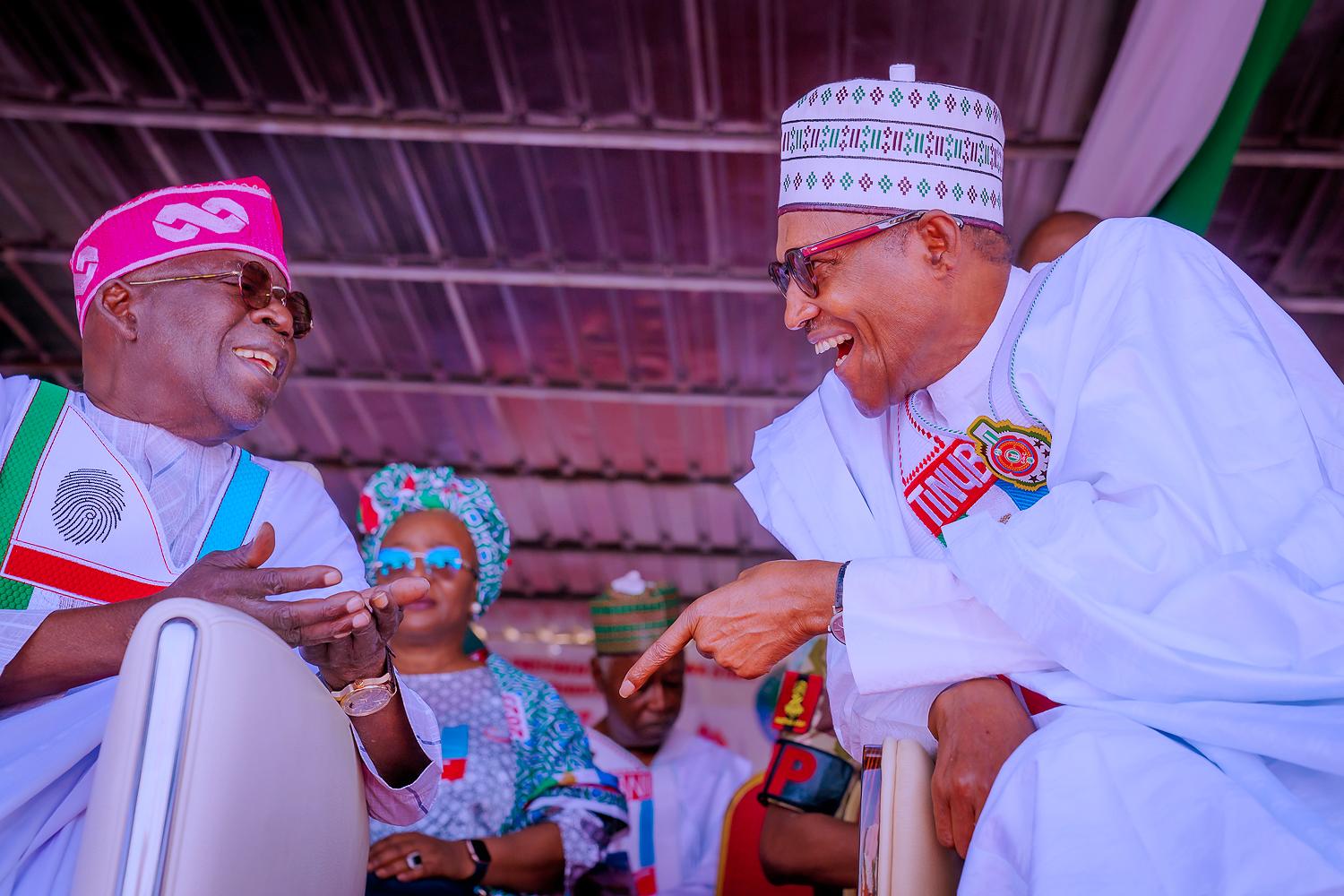 Tinubu 'll be next president, God's willing - Buhari