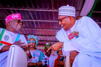 Tinubu denies rift with Buhari, says ‘He tackled problems other leaders ran from’