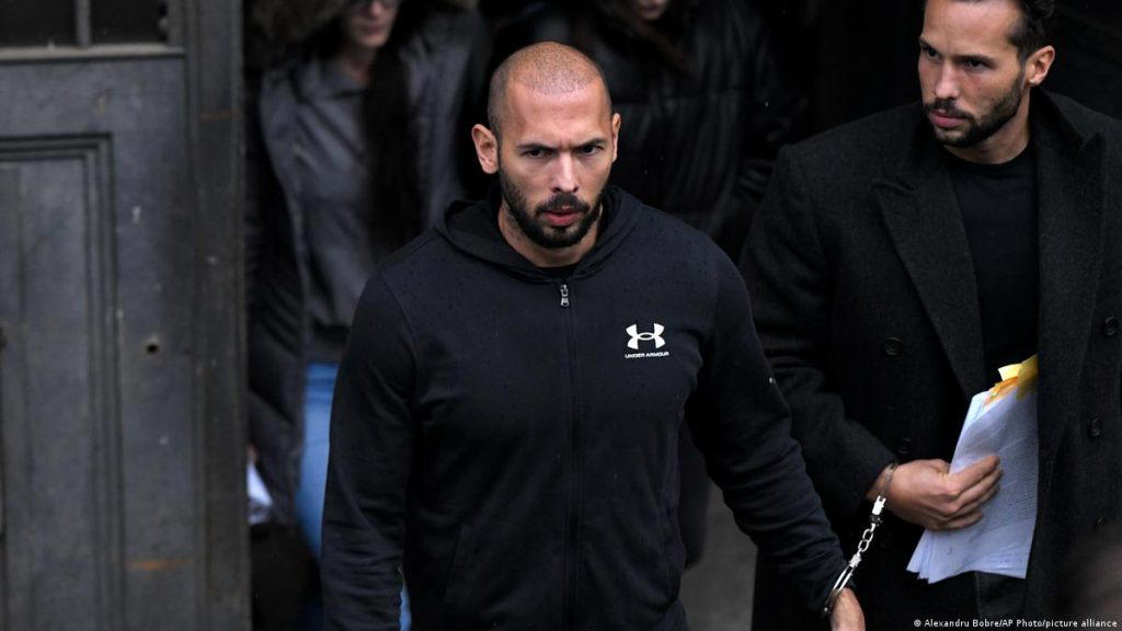Andrew Tate detained in Miami facing rape and trafficking allegations from the UK