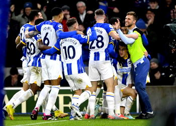 Welbeck, March on scoresheet as Brighton demolish Liverpool 3-0