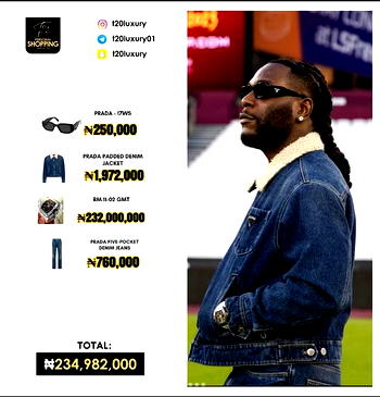 How Nigerian A-list music artists show up for shows in multimillion naira outfits