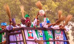 2023: Super Eagles legends drum support for Tinubu