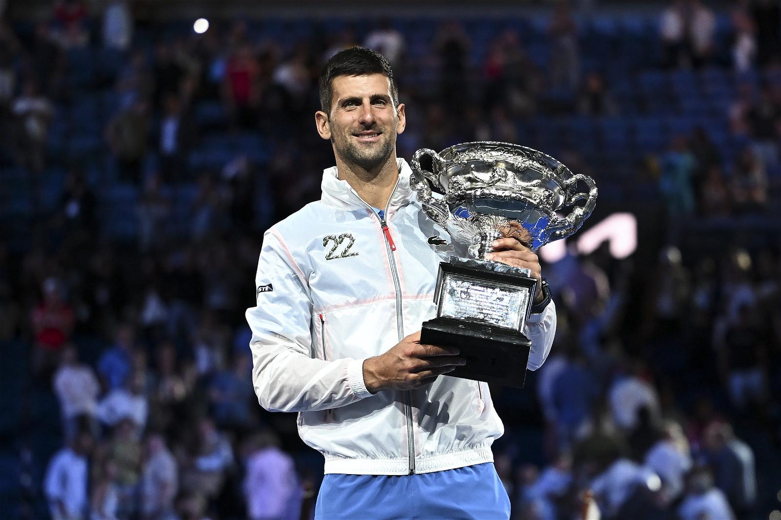 Novak Djokovic wins his first match of 2022 at Dubai Championship, making  return after Australian Open visa saga - ABC News