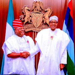 Adeleke to Buhari: I’m a beneficiary of new Electoral Act you signed