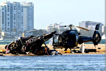 British couple, pilot, one other die as two helicopters collide in Australia 