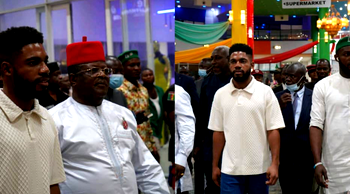 Osborn Nweze visits largest mall in Nigeria built by Gov Umahi in Ebonyi