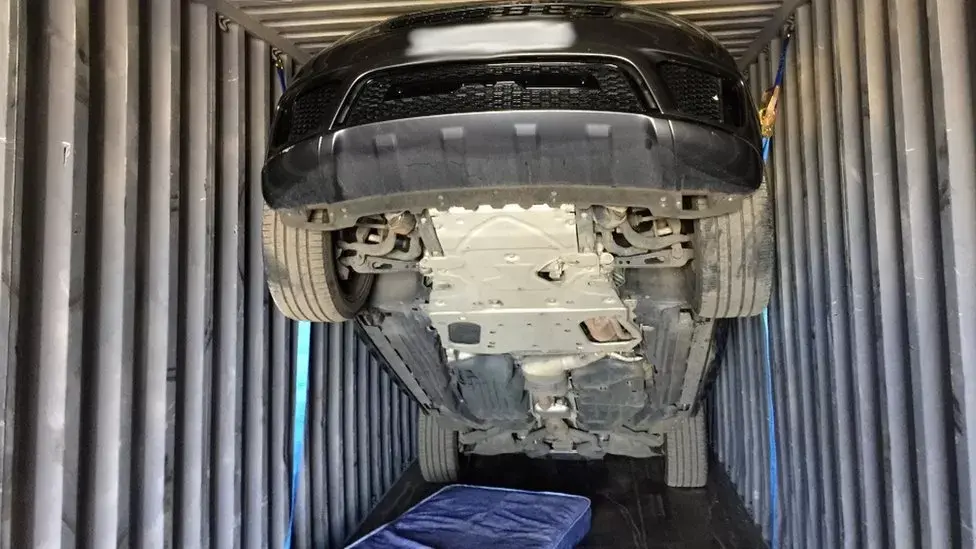 £100,000 Range Rover stolen in UK intercepted en route to Africa