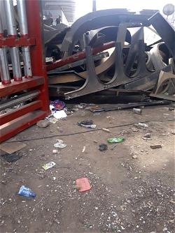 <strong></img>Advocacy Group deplores destruction of TBS gates</strong>
