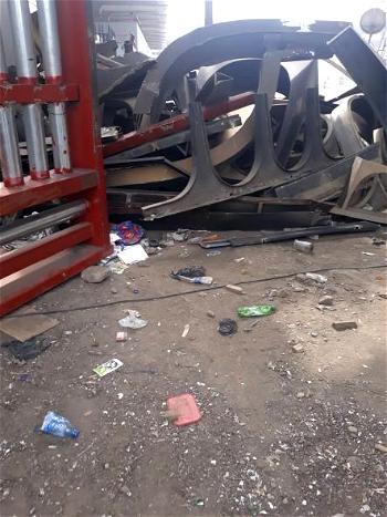 <strong>Advocacy Group deplores destruction of TBS gates</strong>