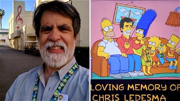 The Simpsons music editor, Chris Ledesma dies at 64
