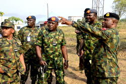 Off-season election: Soldiers bar policemen escorting politician