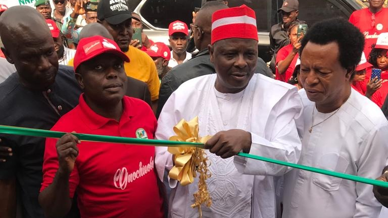 Kwankwaso commissions campaign office in Delta - Vanguard News