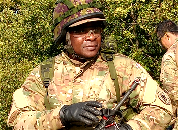 Nigerian-born Danish army officer, Major at war over property