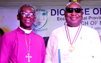 Anglican Bishop honours FUPRE VC, Rim-Rukeh with Episcopal Award
