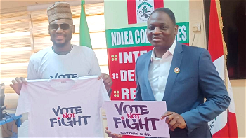Strengthen fight against drug abuse during elections, 2Baba tells NDLEA