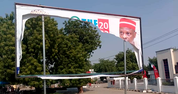 Again, NNPP in Borno decries destruction of billboards, posters [Photos]