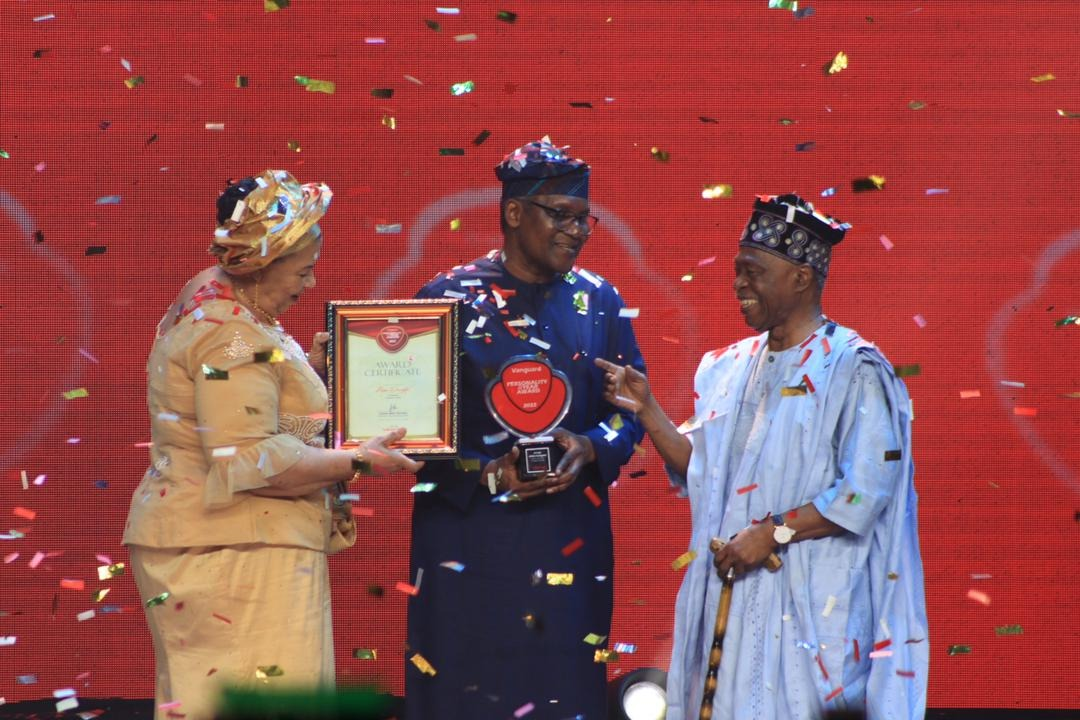 Dangote awarded Vanguard Personality of the Year